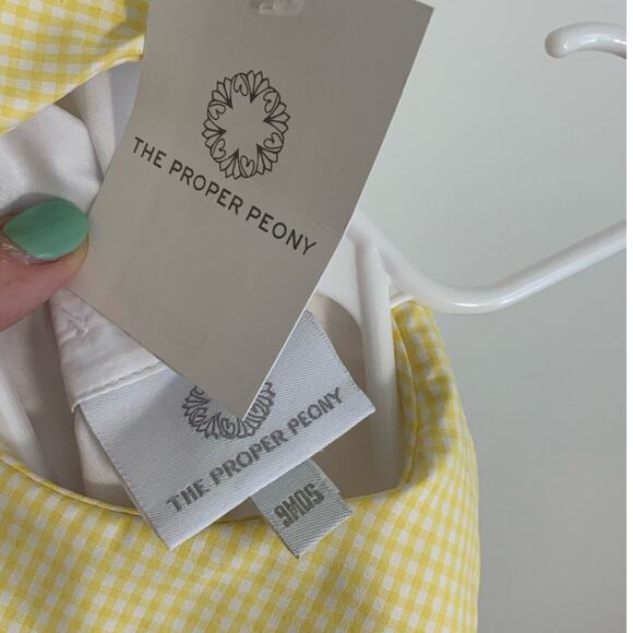 The Proper Peony Cleo Yellow Chick Boy Bubble 9mo - Picture 2 of 3